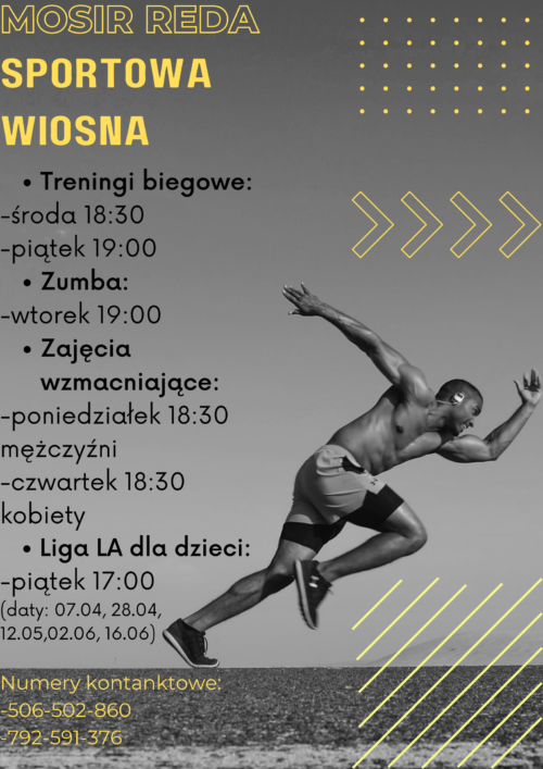 Sportowa Wiosna z MOSiR Reda