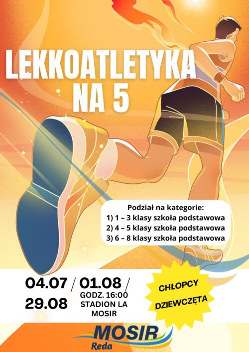 LEKKOATLETYKA NA 5 – REDA 2025! 💥🏃‍♀️