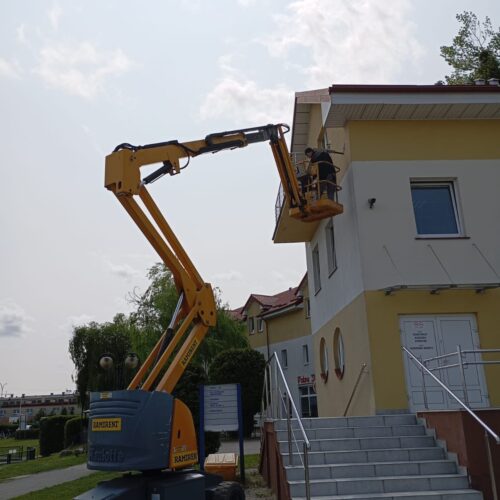 Modernizacja zewnętrznego oświetlenia w MOSiR Reda!
