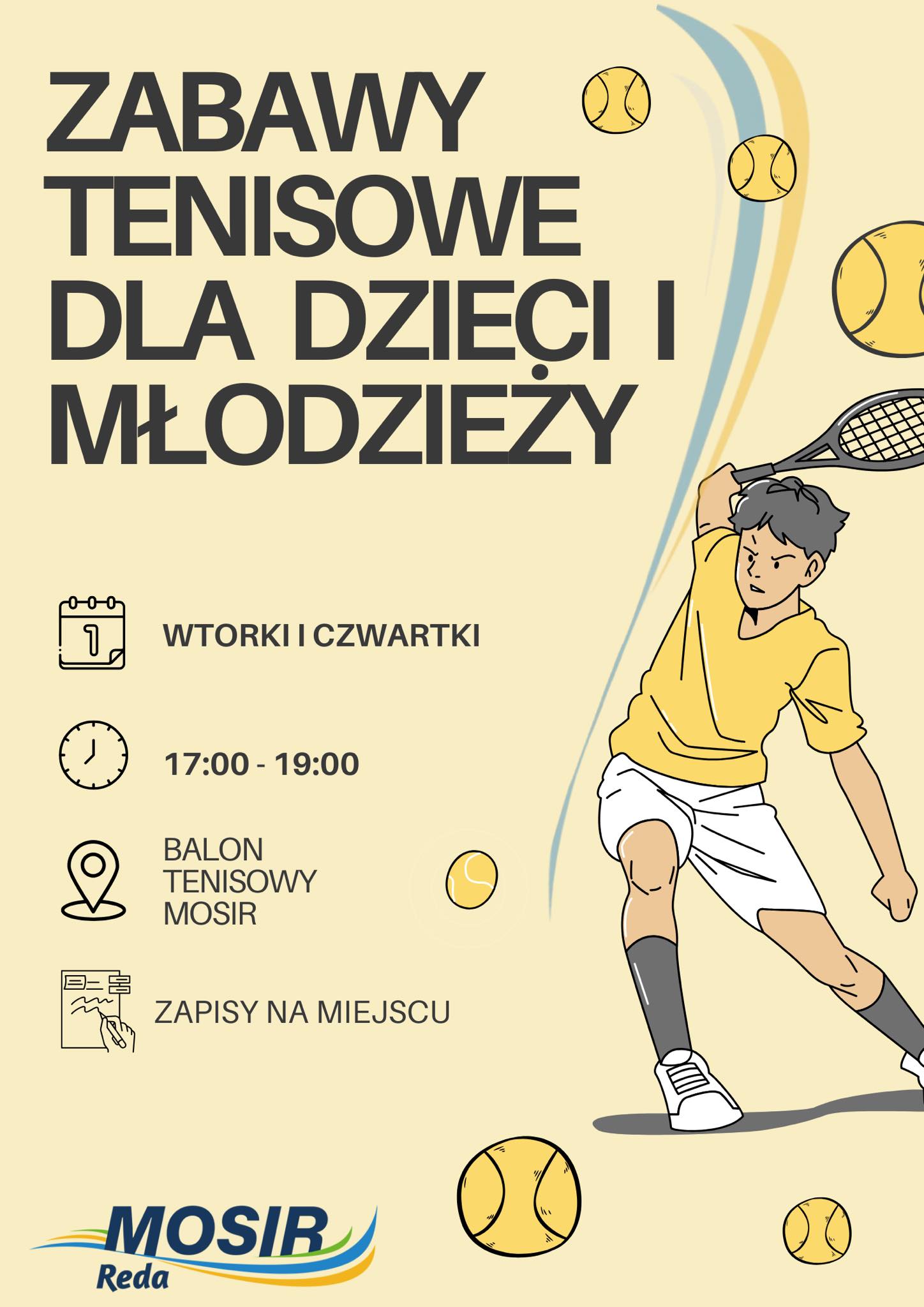 Tenisowa przygoda czeka! 🎾