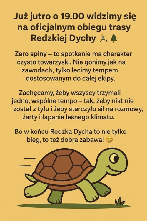 Biegacze i miłośnicy biegania widzimy się jutro🫶