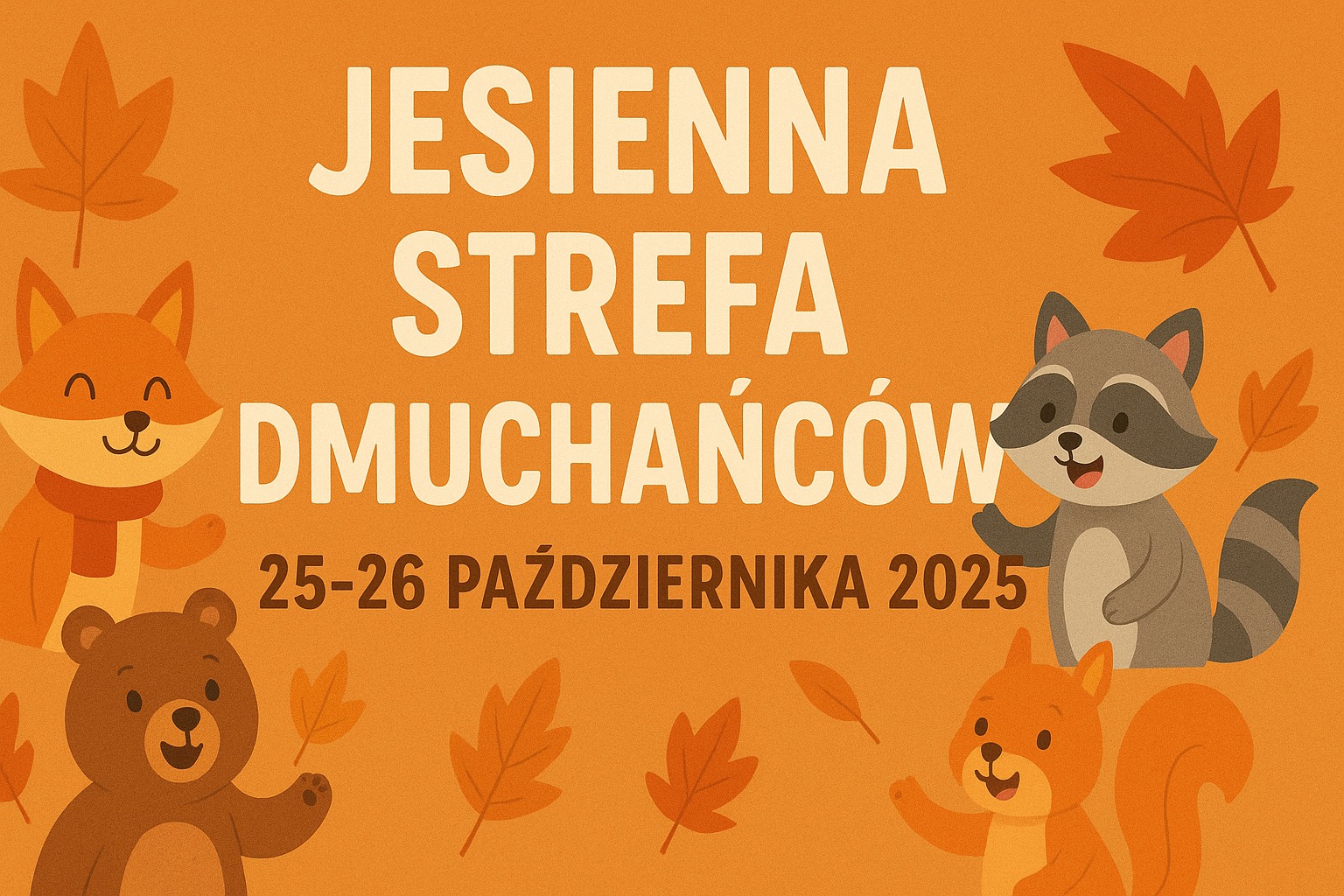 🍁 Jesienna Strefa Dmuchańców już w ten weekend!