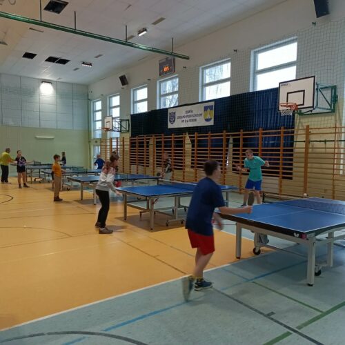 FERIE ZIMOWE Z TENISEM STOŁOWYM