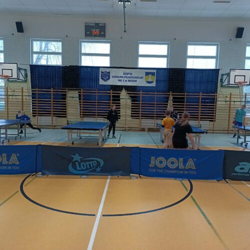 FERIE ZIMOWE Z TENISEM STOŁOWYM