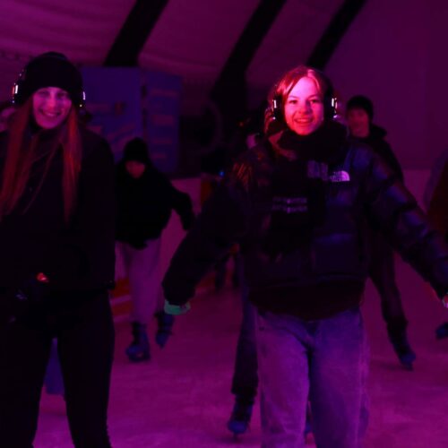 Silent Disco na lodowisku MOSiR Reda