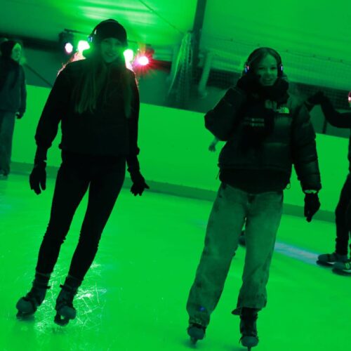 Silent Disco na lodowisku MOSiR Reda