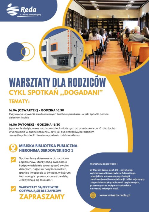 Zaproszenie na warsztaty „Dogadani”