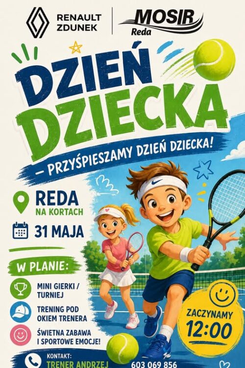 DZIEŃ DZIECKA NA KORTACH!