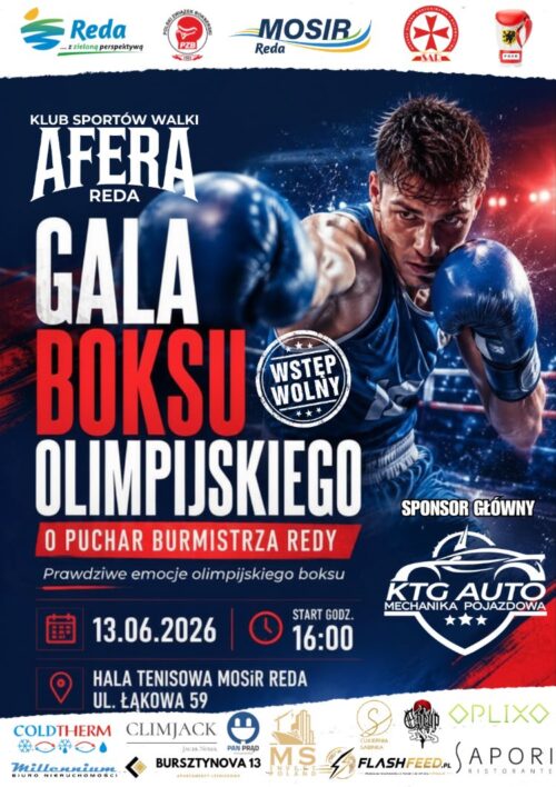 GALA BOKSU OLIMPIJSKIEGO O PUCHAR BURMISTRZA REDY